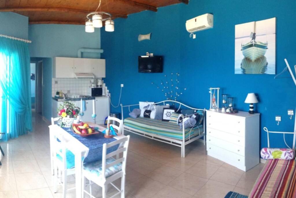 Great Sea-View Apartment. Khóra Sfakíon 외부 사진
